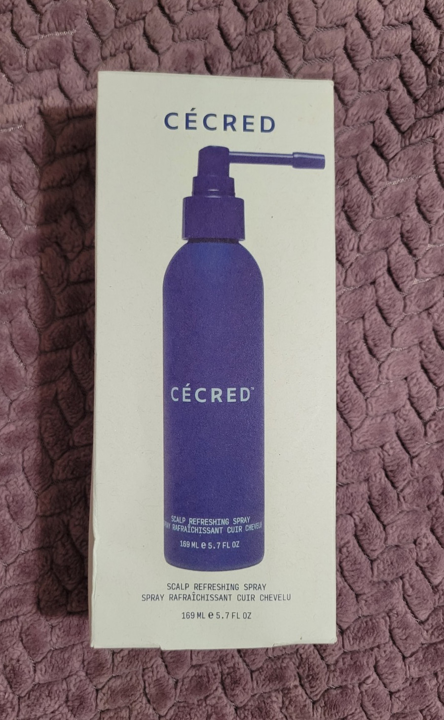 CÉCRED Scalp Refreshing Spray Hair Treatment, Spray Formula 189 mL / 6.7 fl oz