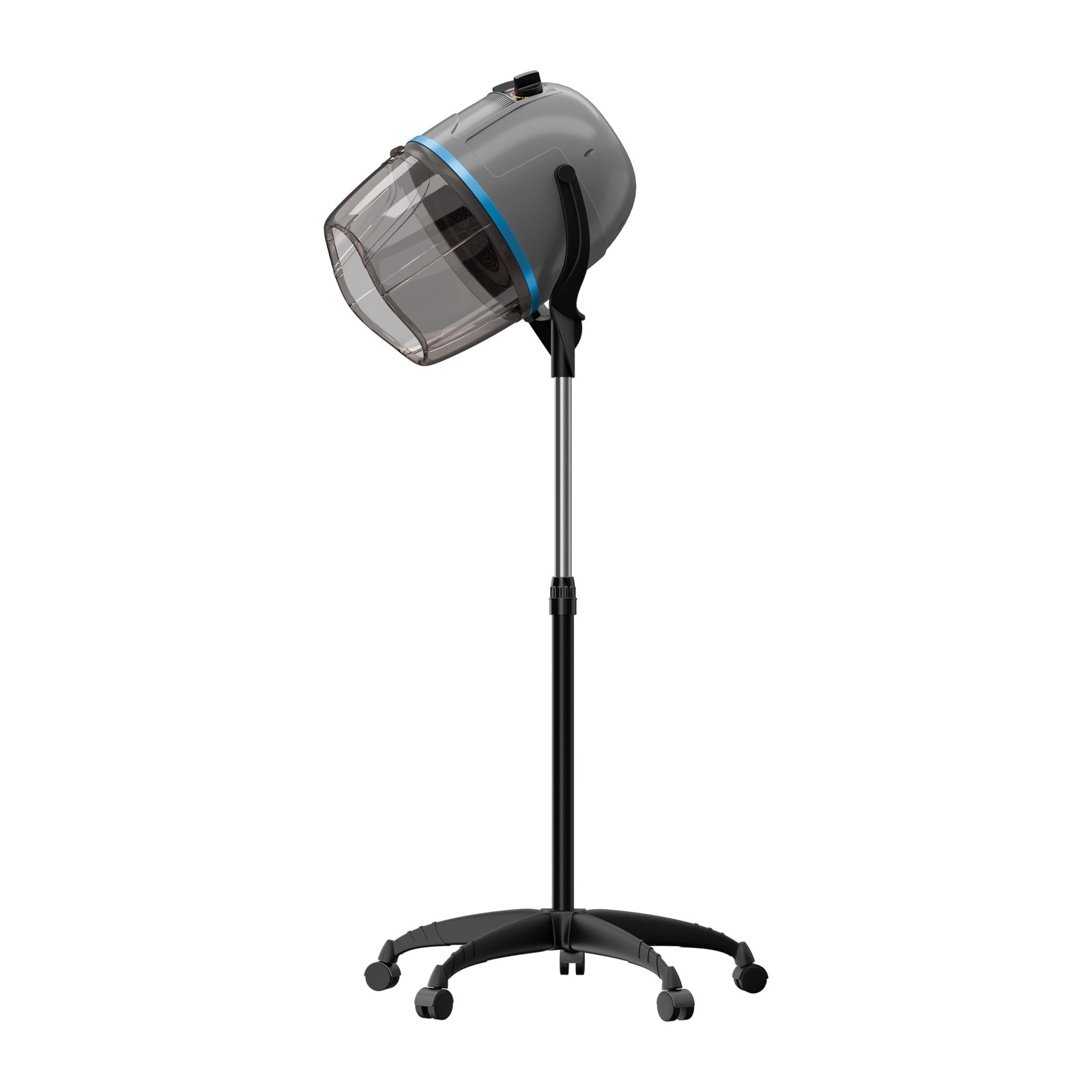 1300W Hair Bonnet Dryer Hot Perm Adjustable Height Salon Use Professional Gray