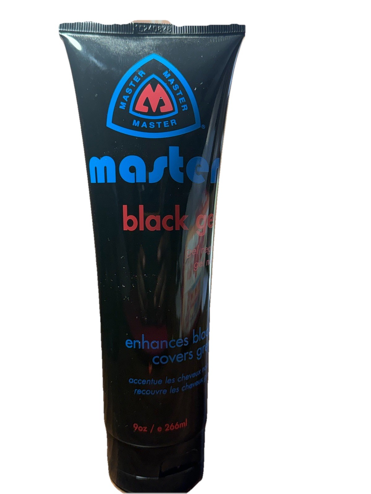 Master Black Gel 9oz Enhance Black Covers Grey New Packaging