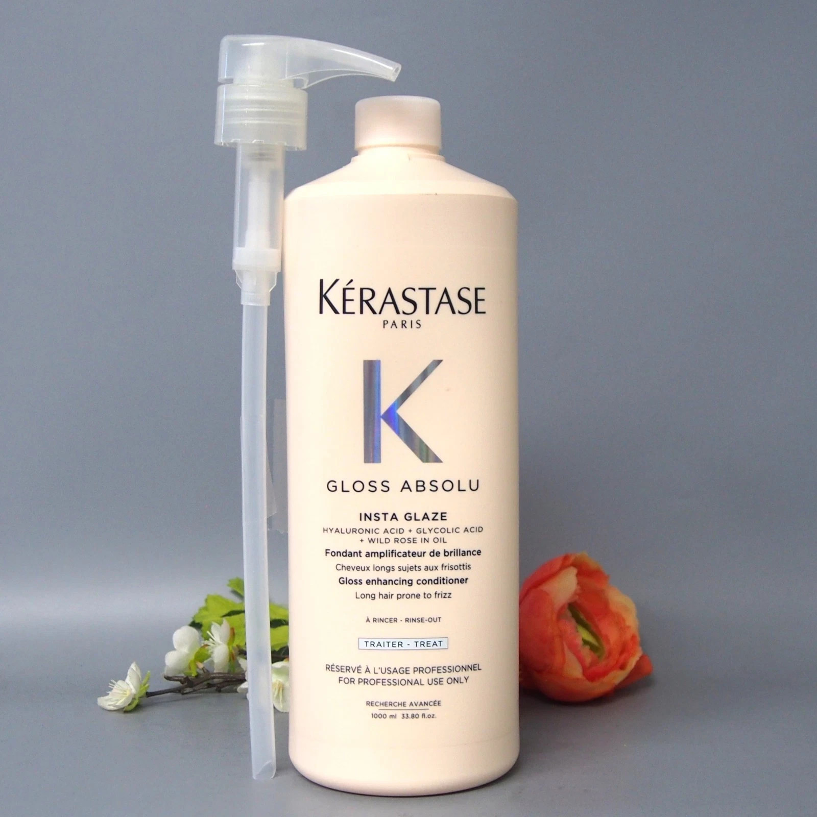 Kerastase Gloss Absolu Fondant Insta Glaze Conditioner 34oz / 1000ml