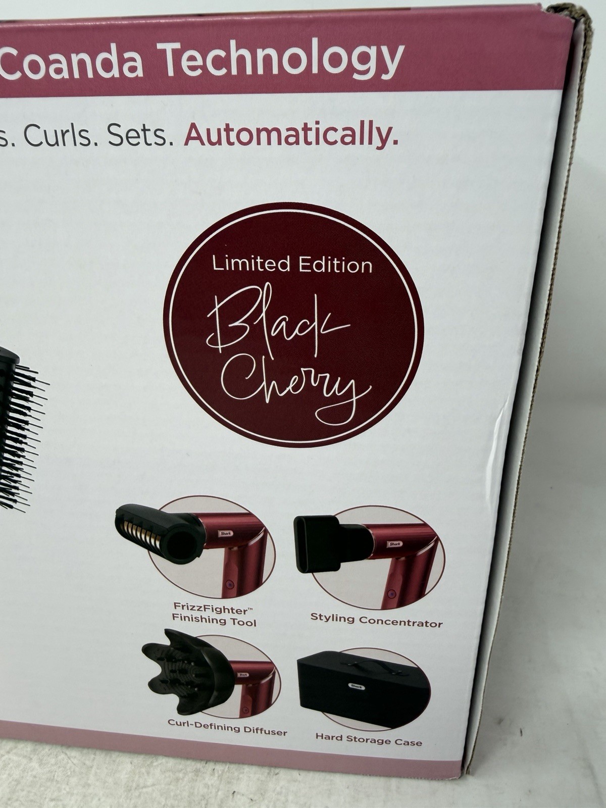 Shark FlexStyle Air Styling & Drying System Black Cherry, HD457CR 🔥SEALED🔥
