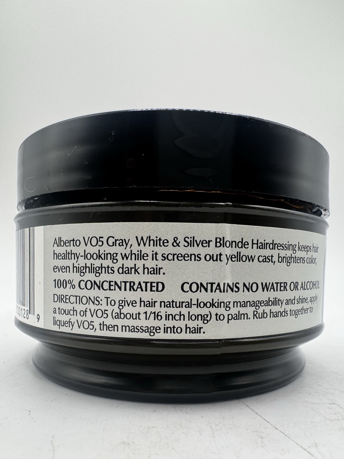 Alberto VO5 Conditioning Hairdressing Gray, White & Silver Blonde Hair 6oz New