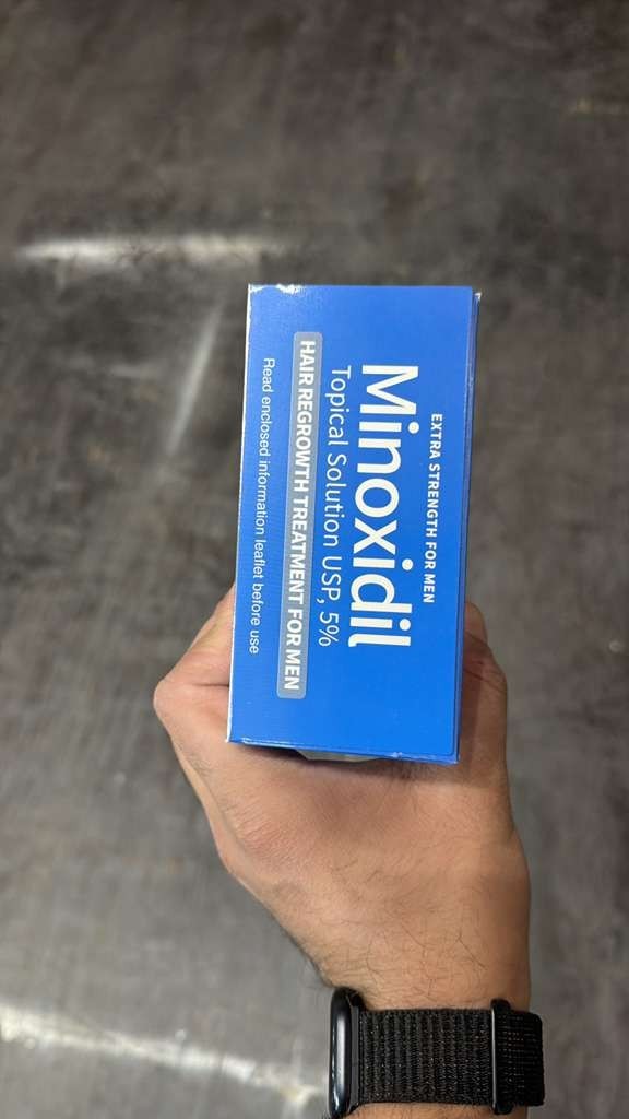 Minoxidil 5% Extra Strength Hair Regrowth Treatment for Men 6-Month Supply (NEW)