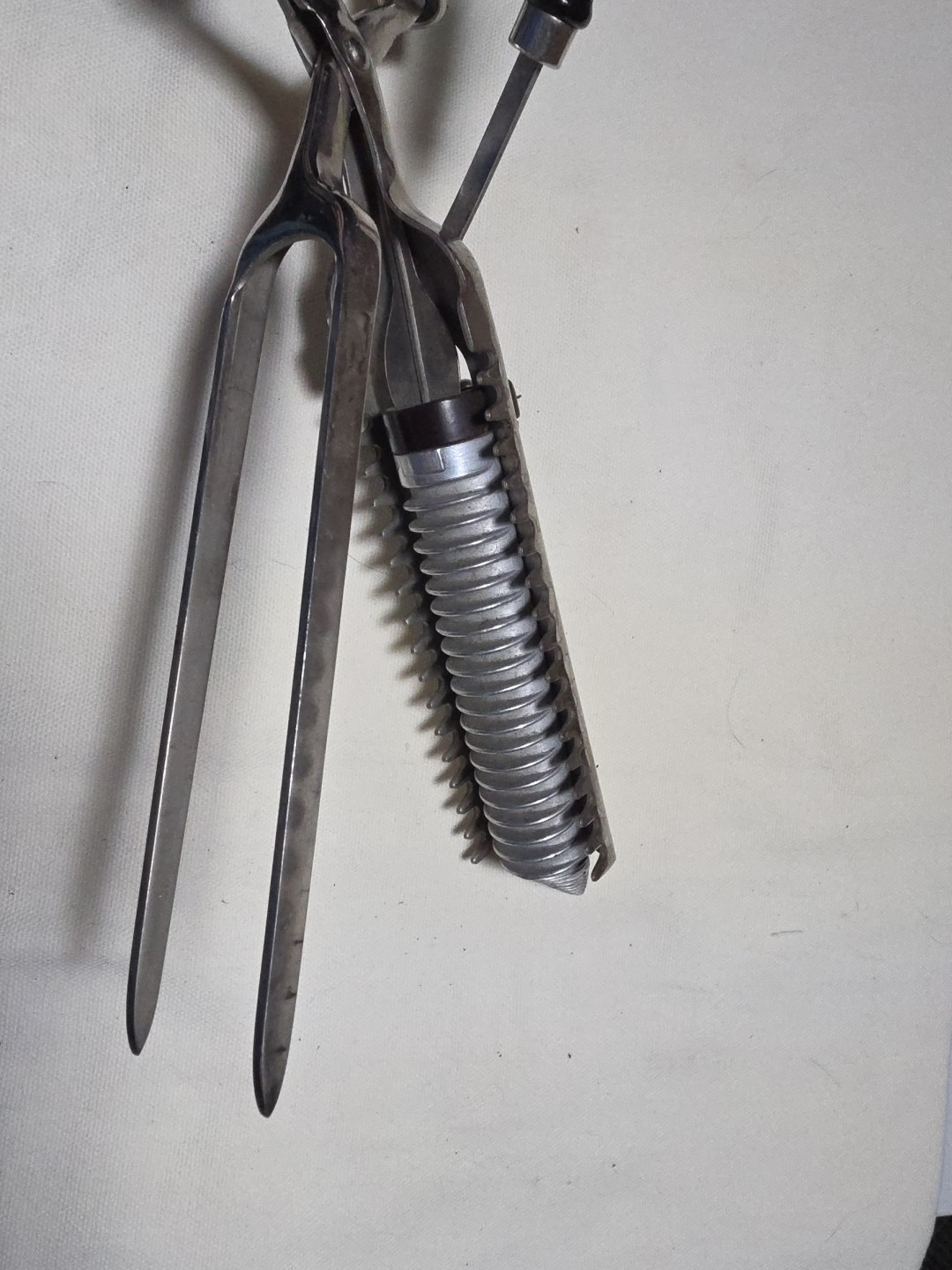 Vintage 1920s SUBPEDO Waving Iron 12″ Germany Curling Tool Crimper Antique Nifty
