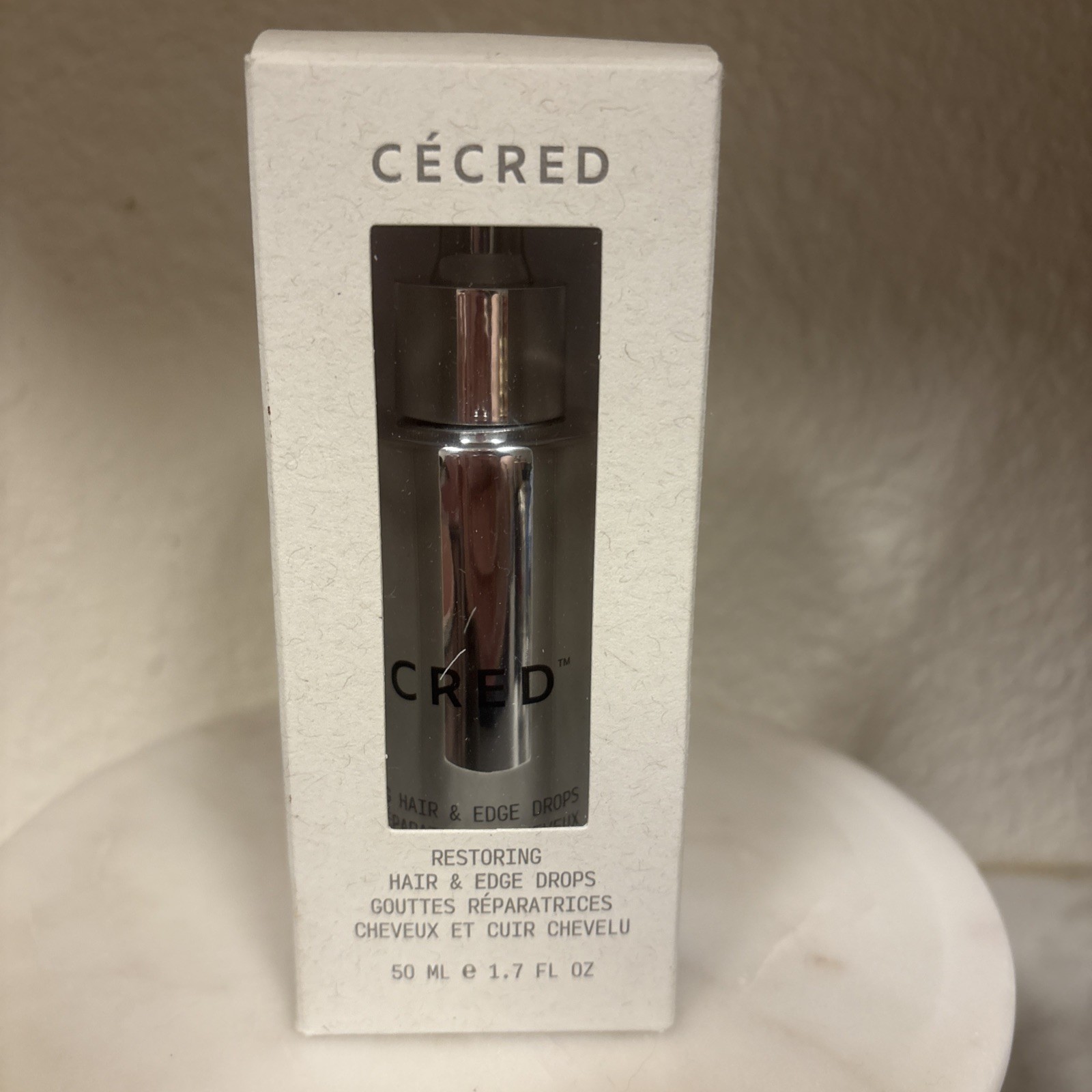 Cécred Restoring Hair & Edge Drops By Beyoncé 1.7 oz / 50mL FULL SIZE AUTHENTIC