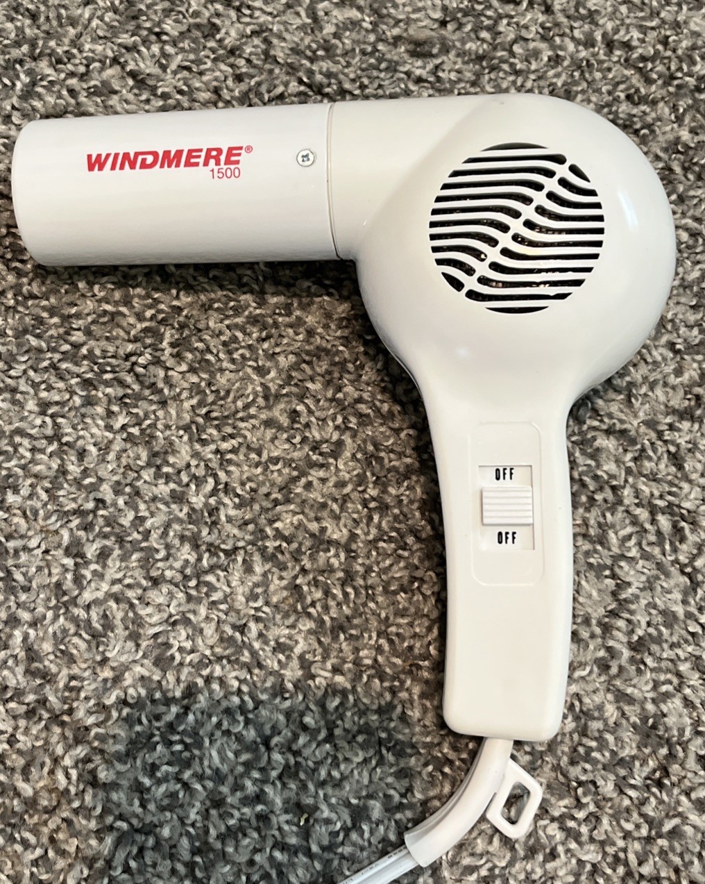 Vintage Windmere Pro 1500 Hair Dryer 1500W w/ Box Tested Working