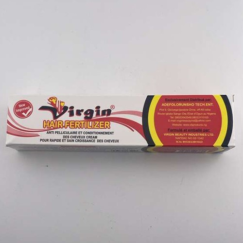 Virgin Hair Fertilizer Creme For Rapid Hair Growth 125g