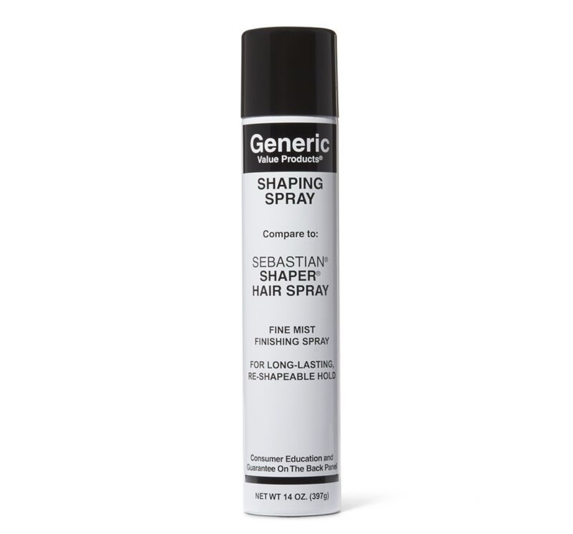 Generic Value Products Shaping Spray Fine Mist Finishing Hairspray 14 oz