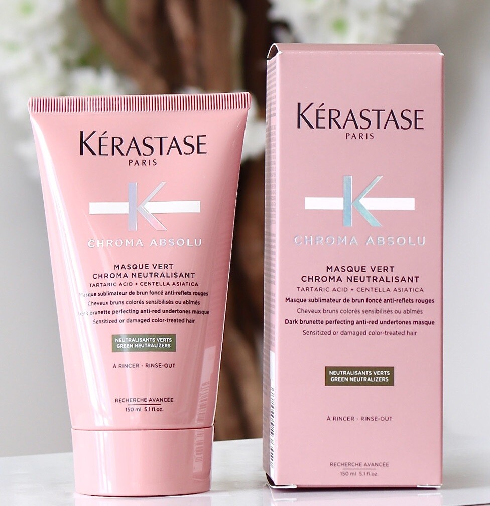 Kerastase Chroma Absolu MASQUE VERT Chroma Neutralisant 5.1oz / 150ml NEW IN BOX