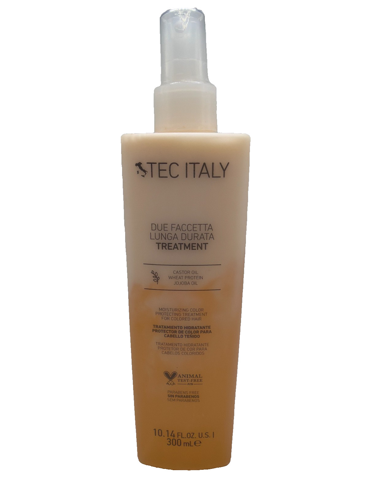 TEC ITALY DUE FACCETTA LUNGA DURATA TREATMENT. FOR COLORED HAIR 10.1 Fl Oz/300ml