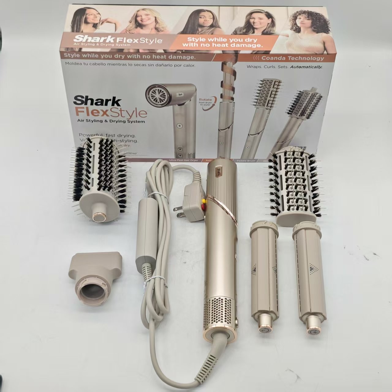 Shark Flex Style Air Drying & Styling System HD430 120V NEW