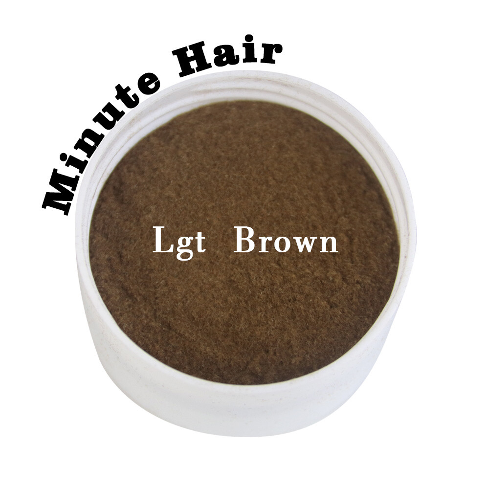 Hair Fibers 100g Refill Black Brown Blond Gray White Auburn Minute Hair™ Filler