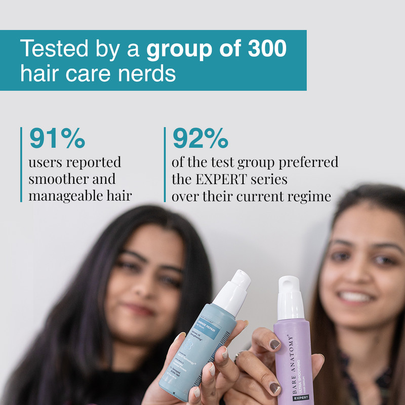 Bare Anatomy Damage Repair Hair Serum, Cera3x Technology | 3x Hair Strengthening