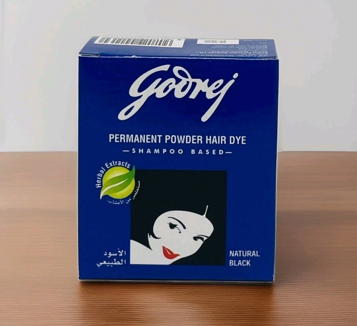 Godrej Permanent Powder Hair Dye Herbal Extracts Natural Black For U & Him ✅