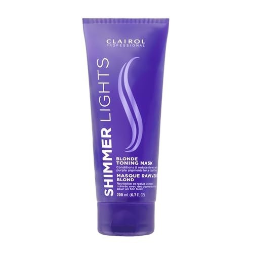 Clairol Professional Shimmer Lights Blonde Toning Hair Mask 6.7 oz US SELLER