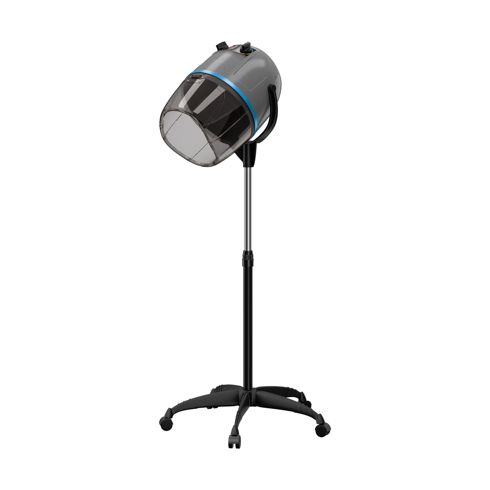 1300W Hair Bonnet Dryer Hot Perm Adjustable Height Salon Use Professional Gray