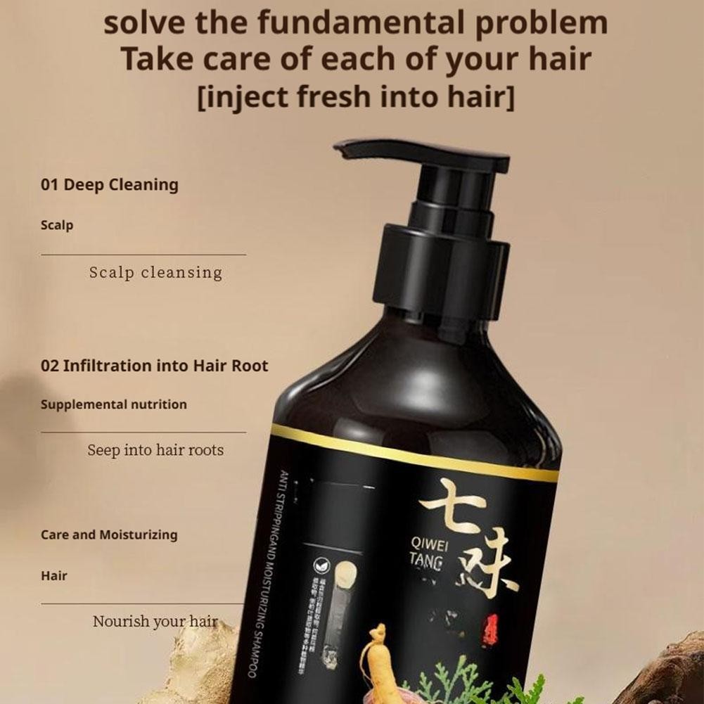 Hair Strengthening Shampoo 350ml – Anti-hair Loss and Solidification PYU Hair