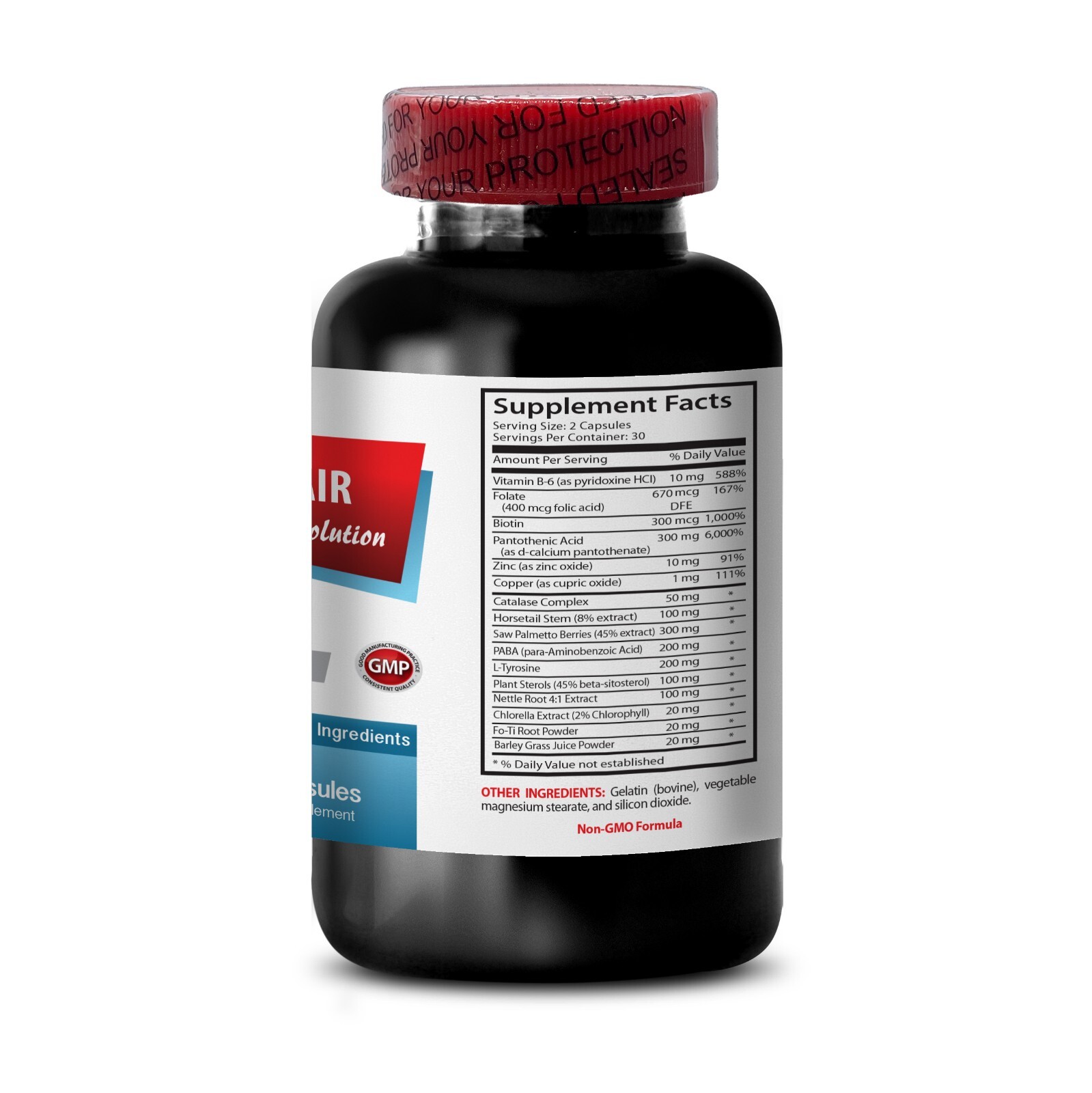 Fo Ti Powder – ANTI-GRAY HAIR – Hair Pigment Revitalizer 2 Bot 120 Caps