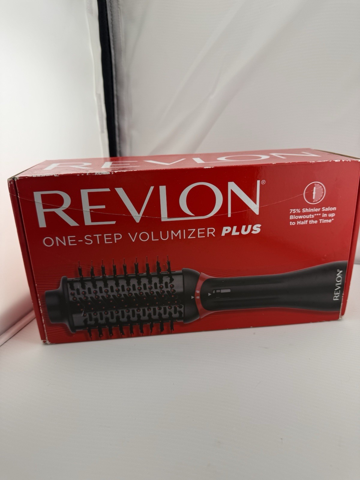 Revlon One-Step Volumizer Plus Hair Dryer Brush 2.4in Detachable, 4 Heat