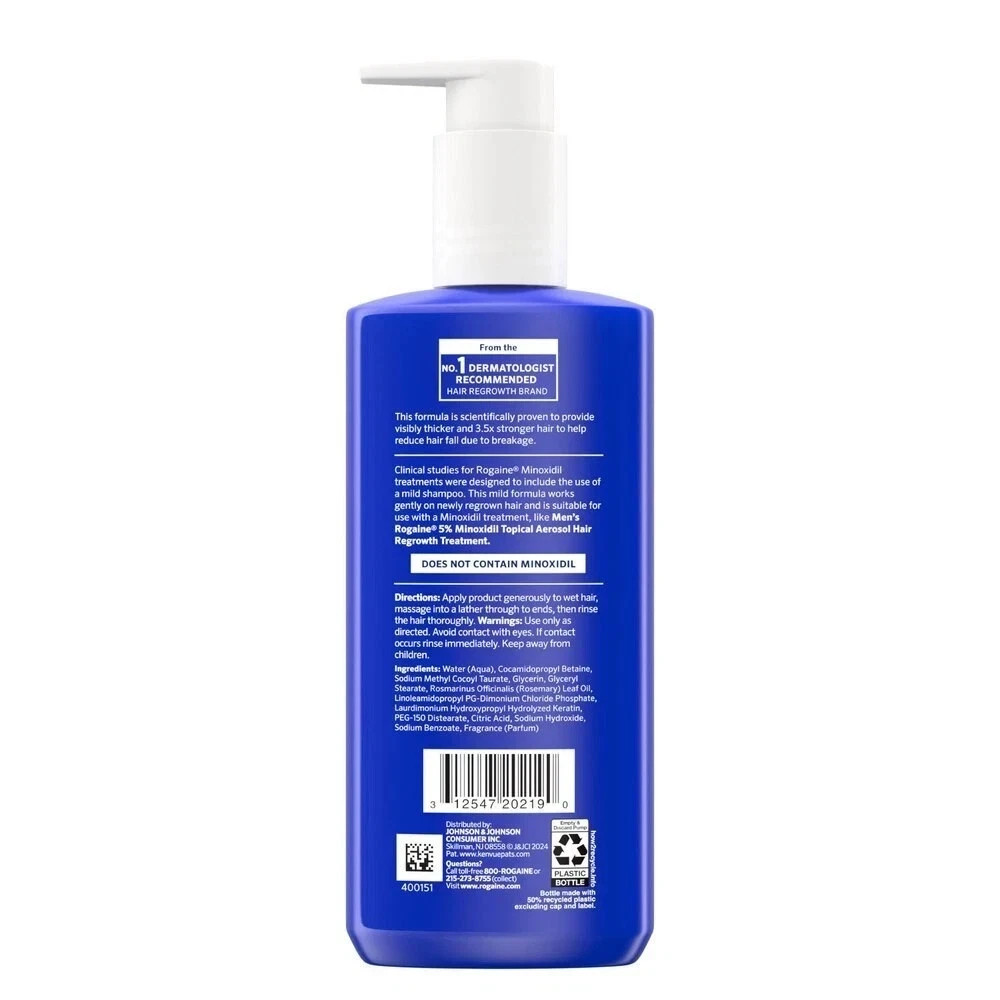 2- New Rogaine Men’s 2 in 1 Thickening Shampoo + Conditioner 8.4oz
