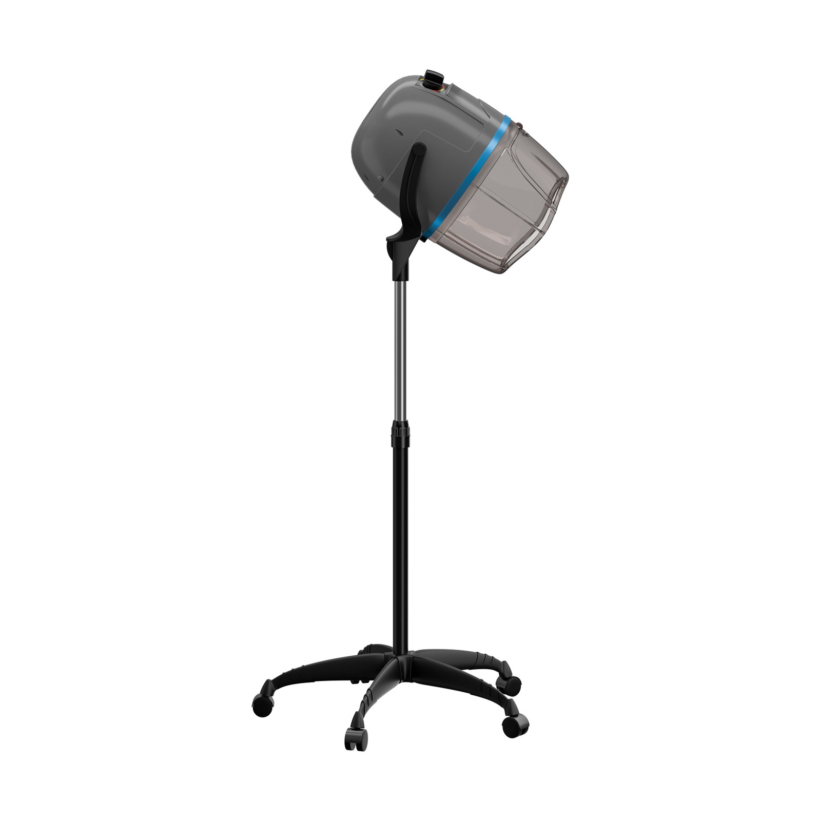 1300W Hair Bonnet Dryer Hot Perm Adjustable Height Salon Use Professional Gray