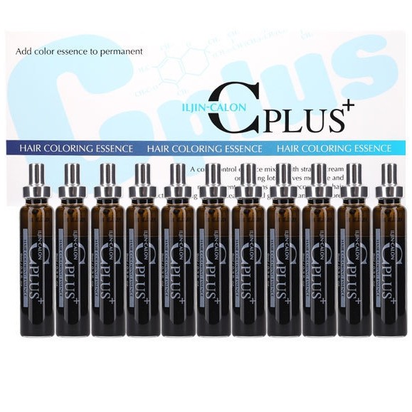 ILJIN C-Plus Hair Coloring Hair Essence 9ml x 10EA Set #Brown Korean Seller NEW