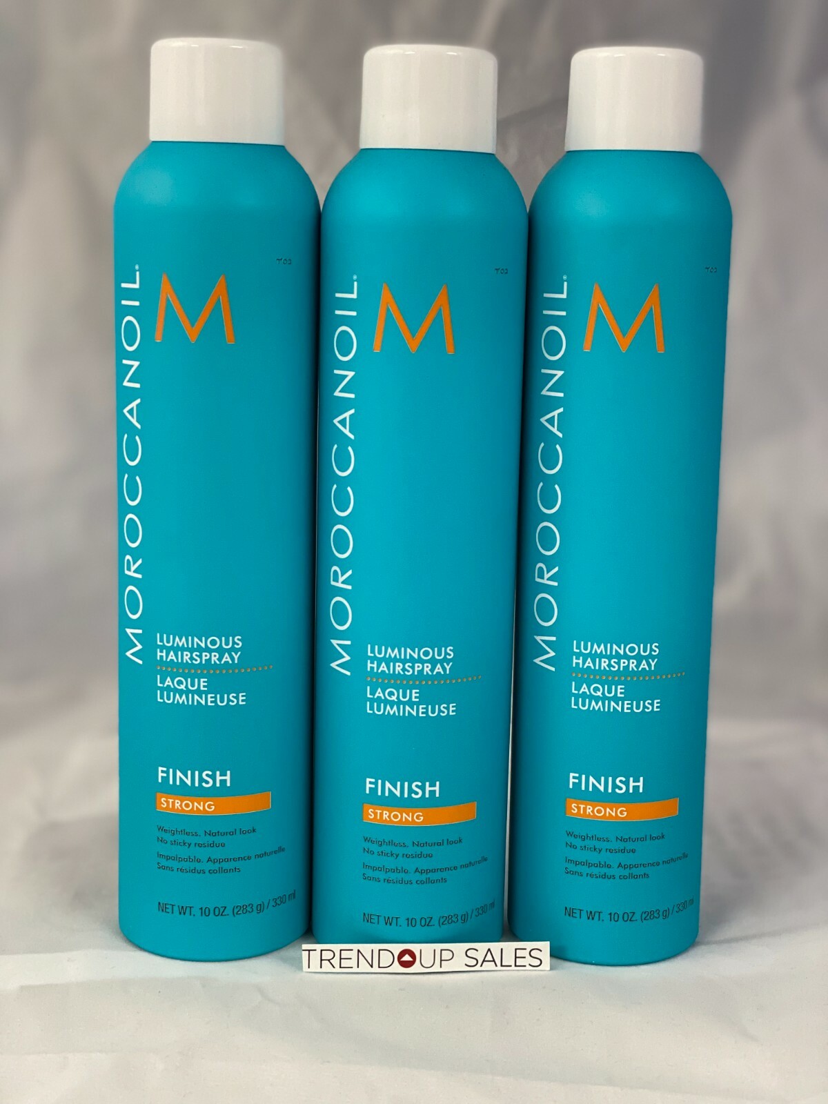 MoroccanOil Luminous Hairspray STRONG Hold 10 oz – PACK OF 3 GUARANTEED!