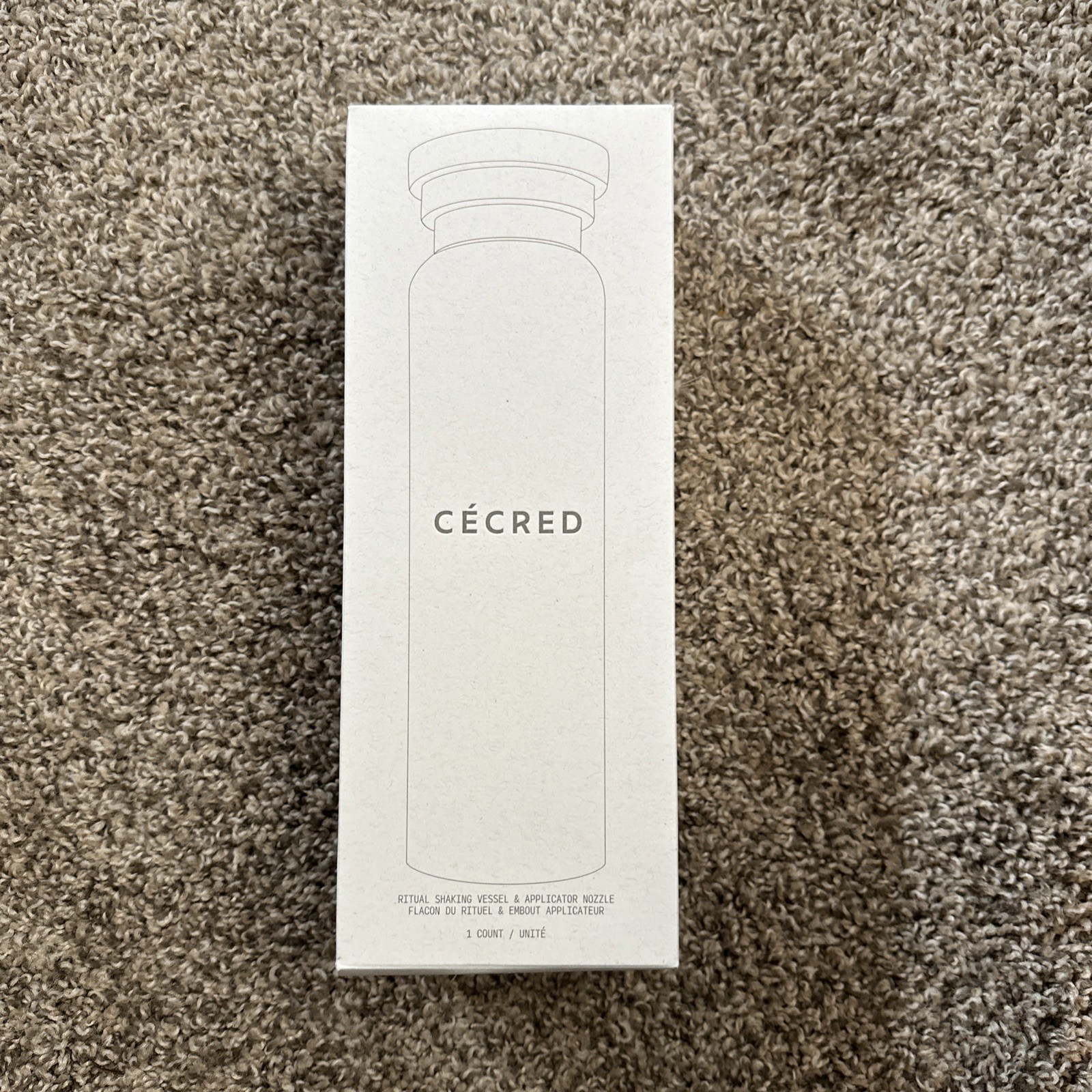 Cecred Ritual Shaking Vessel & Applicator Nozzle Large – New