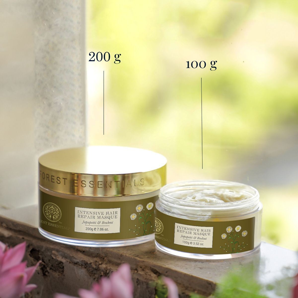 Forest essentials Intensive Hair Repair Masque | Japapatti & Brahmi | Ceramides