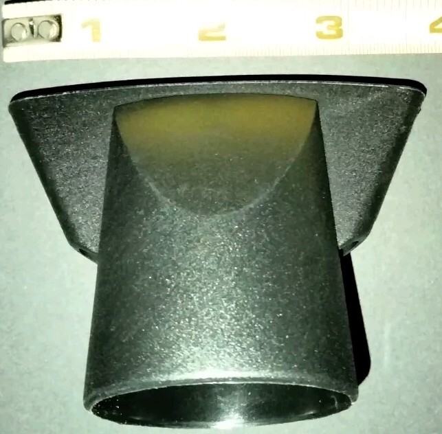 Unbranded Universal Fit Hair Dryer Nozzle Black 3 1/2″ Wide 1 1/2″ Opening New