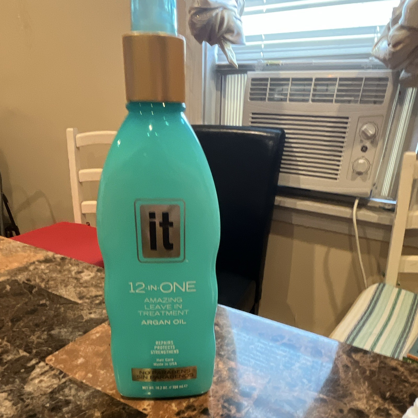 it 12-in-One Leave-In Treatment Argan Oil Spray No Parabens 10.2 fl oz