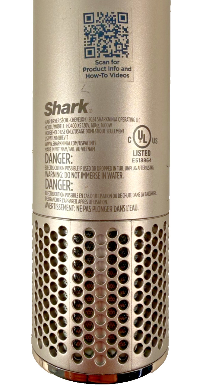 Shark HD430 FlexStyle Air Multi-Styler & Drying System *Hair Dryer ONLY*
