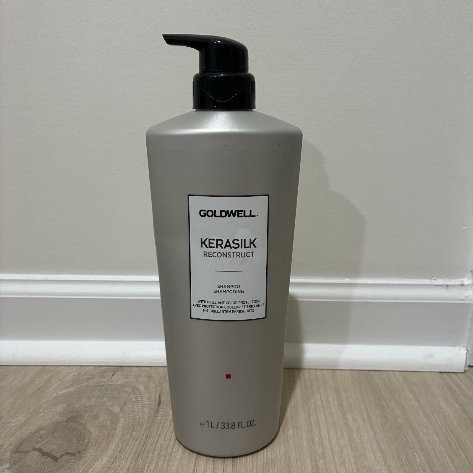 Goldwell Kerasilk Reconstruct Shampoo/Brilliant Color Protection 33.8 oz (NEW)
