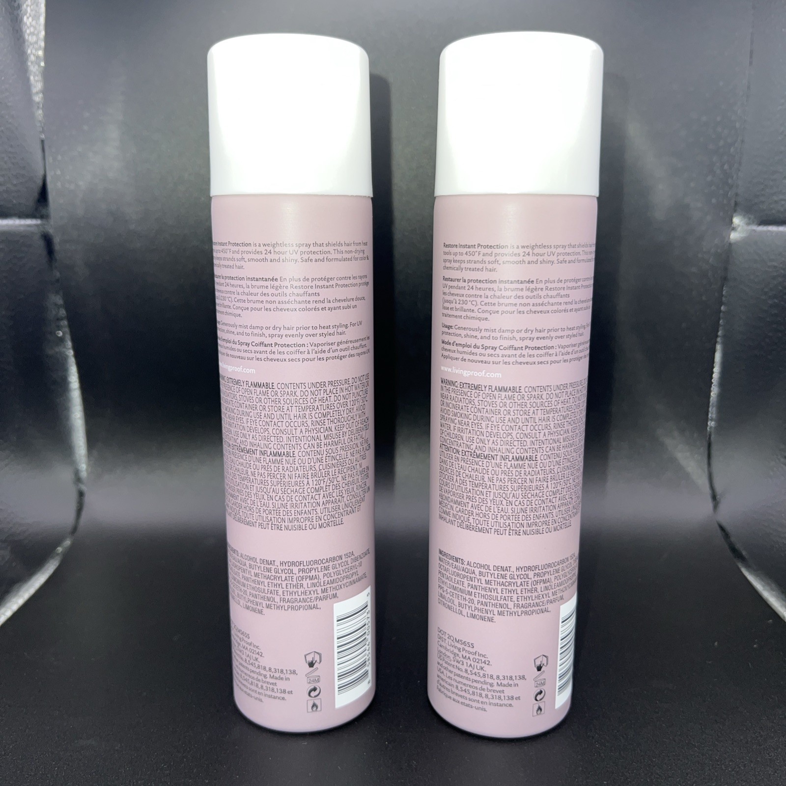 2 Bottles Living Proof Restore Instant Protection 5.5 oz – NEW & FRESH
