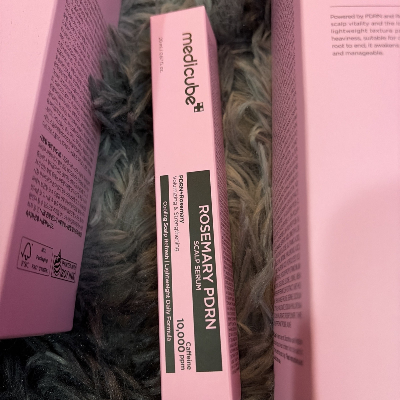 medicube Rosemary PDRN Shampoo Conditioner Serum Set Cooling Volumizing