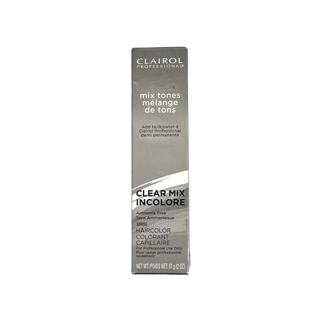 Clairol Professional Mix Tones Clear Mix Haircolor 2 oz