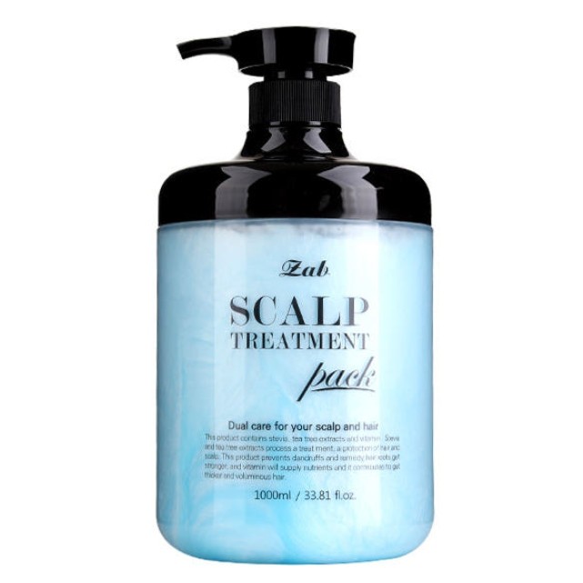 ZAB Scalp Treatment Hair Pack 1000ml Korean Seller Korean Cosmetics KOREA MADE
