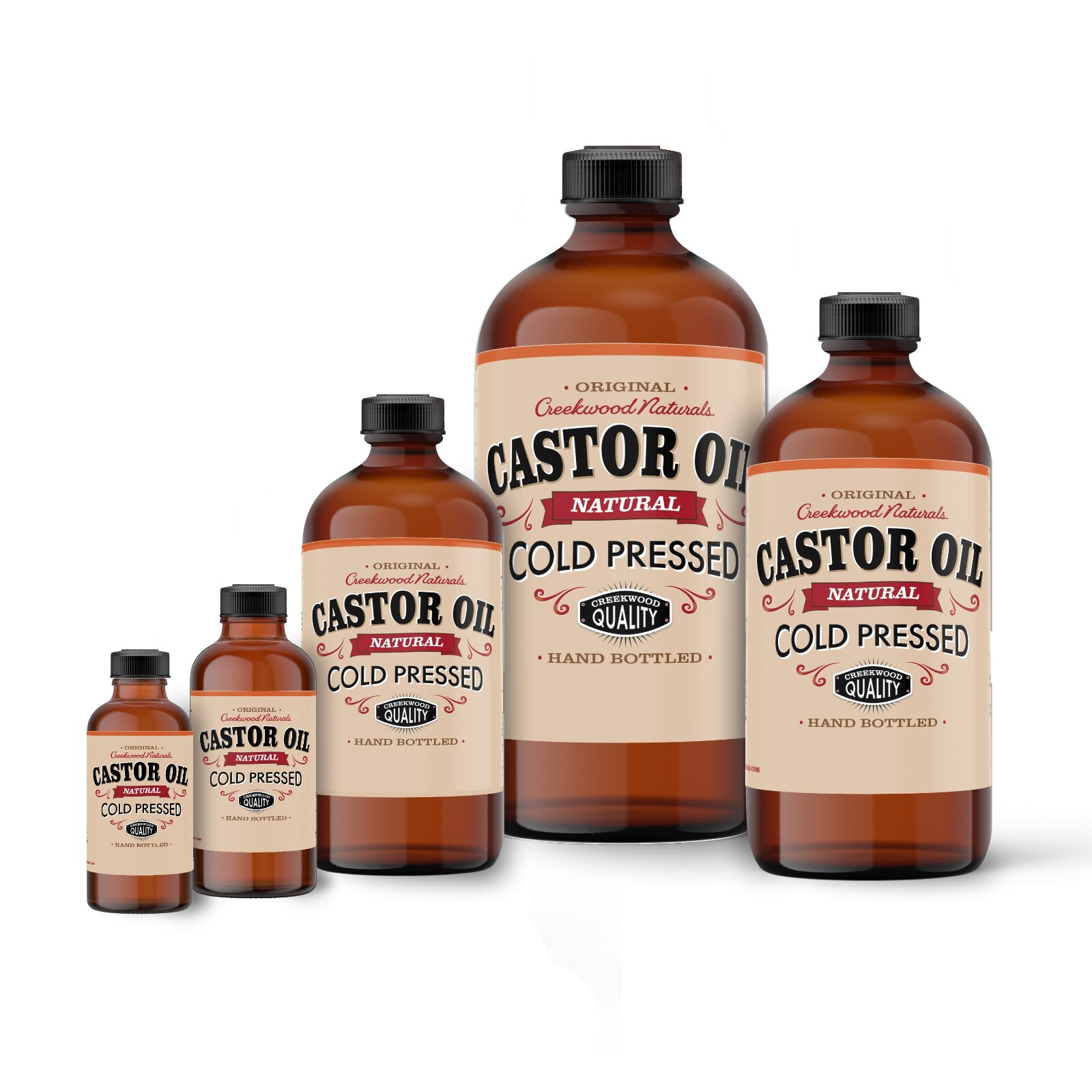 UNDILUTED – Pure Castor Oil – Cold Pressed Hexane Free For Hair Skin Nails