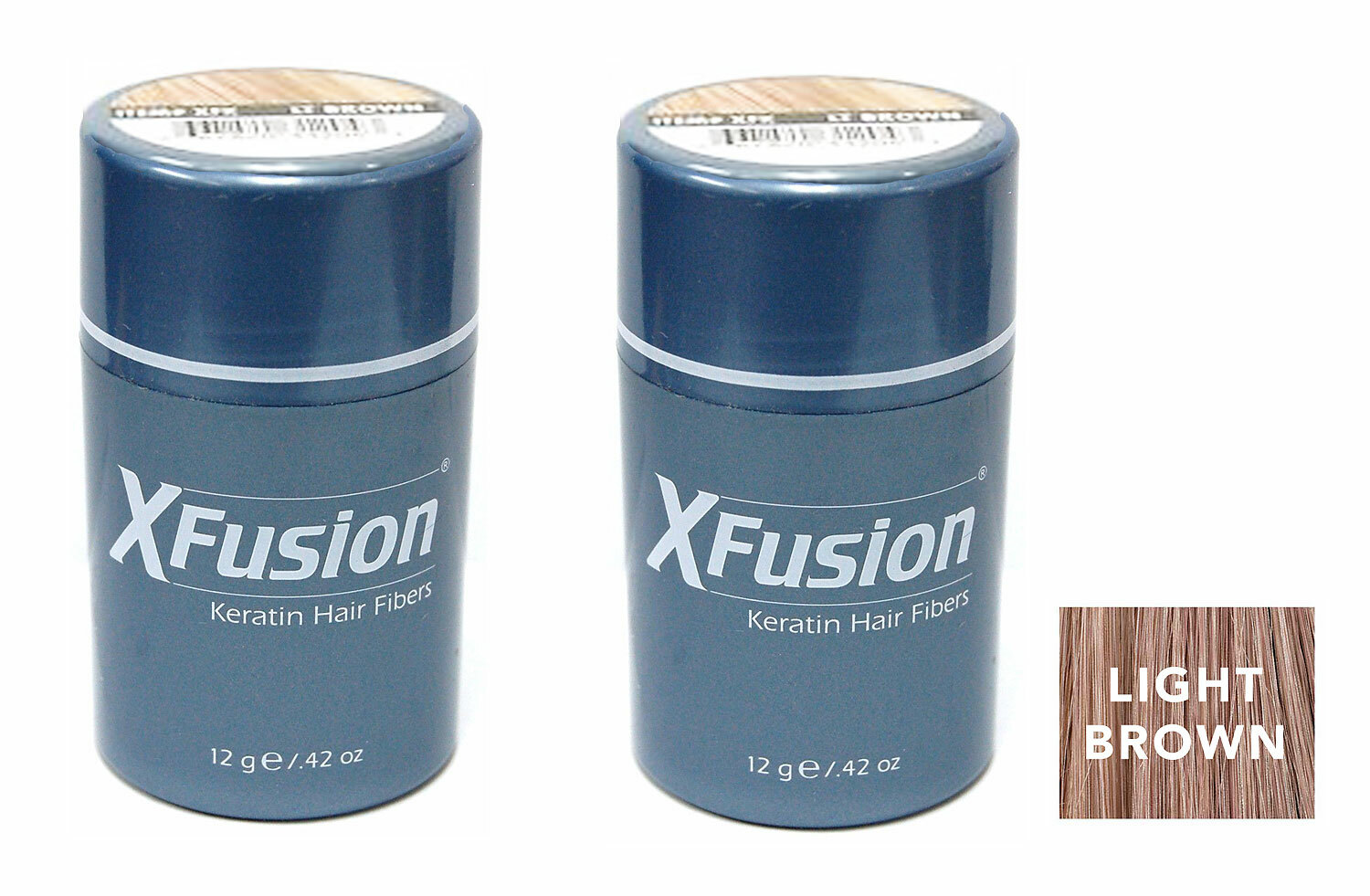 Xfusion by Toppik Keratin Hair Building Fibers Two Pack – 2 x 12 grams *NEW*