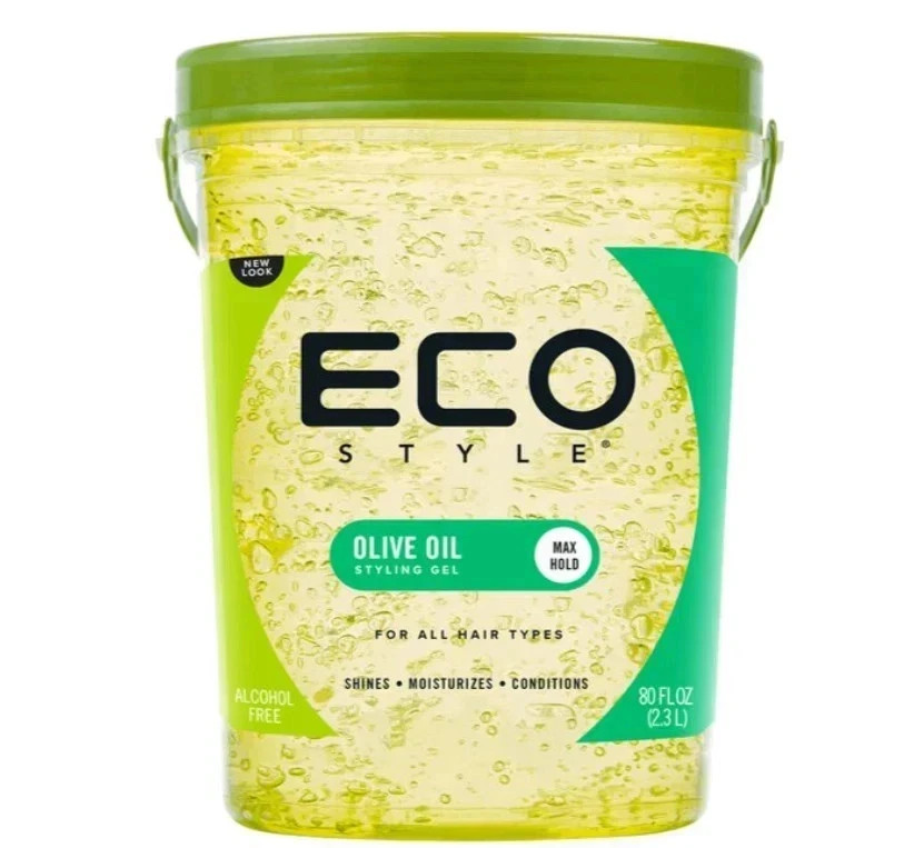 Eco Style Professional Styling Gel, Olive Oil, Max Hold 80 Oz