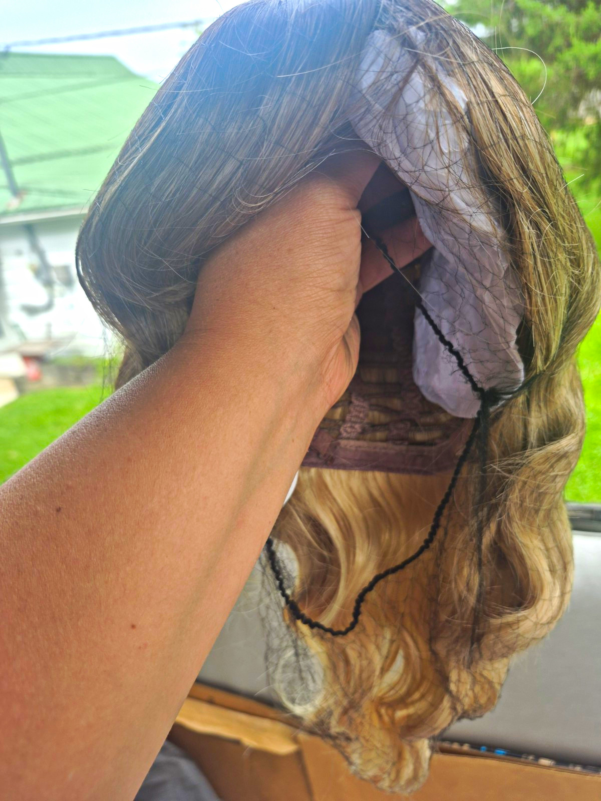 Deluxe Wig Cap One Size Unisex 2-Pack Ash Brown Dark Blond Shades