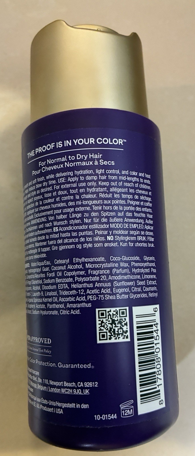 Colorproof Moisture Styling Creme Hair Cream 6.7 fl oz