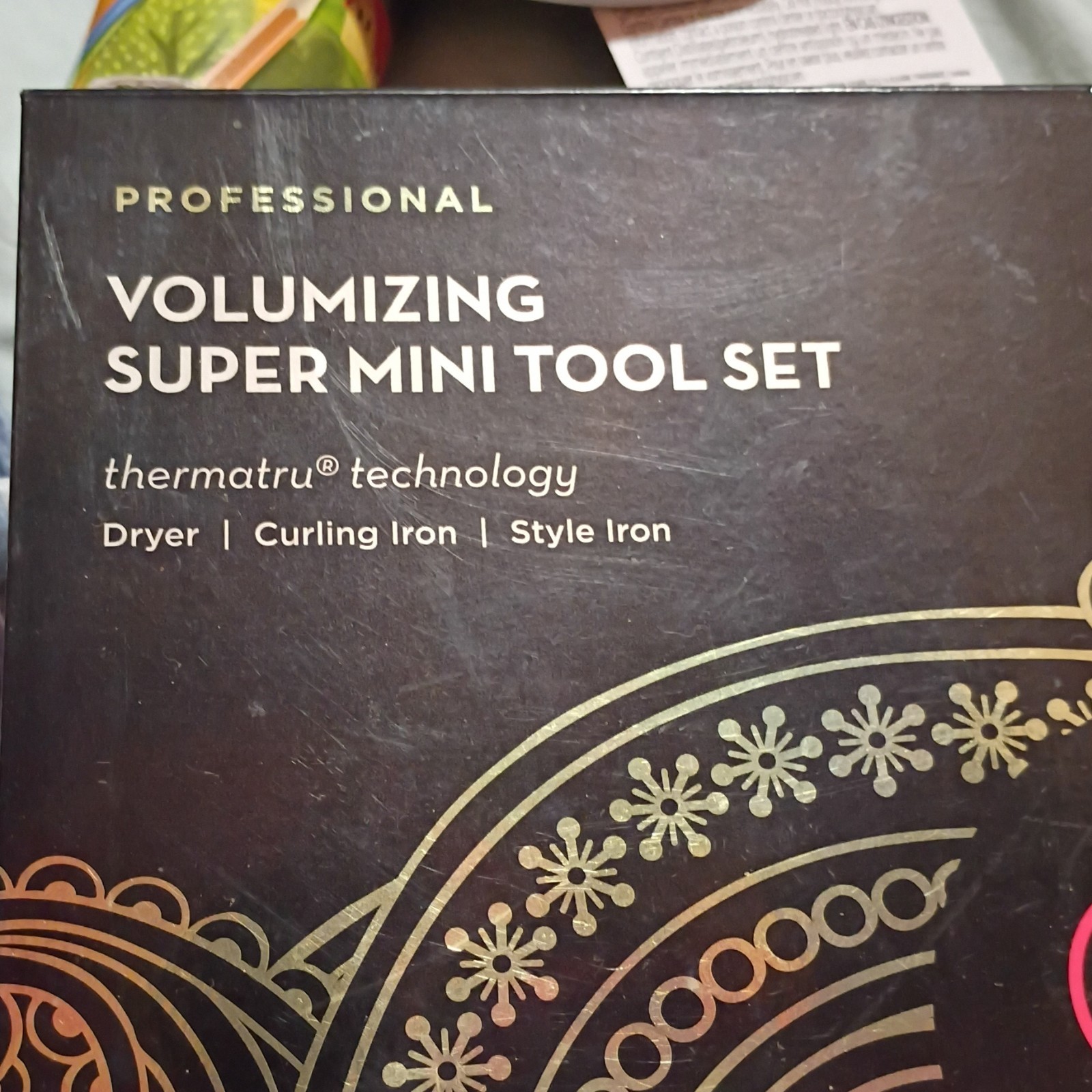 CAJ Beauty Professional Volumizing Super Mini Tool Set Dryer Curl Style Iron