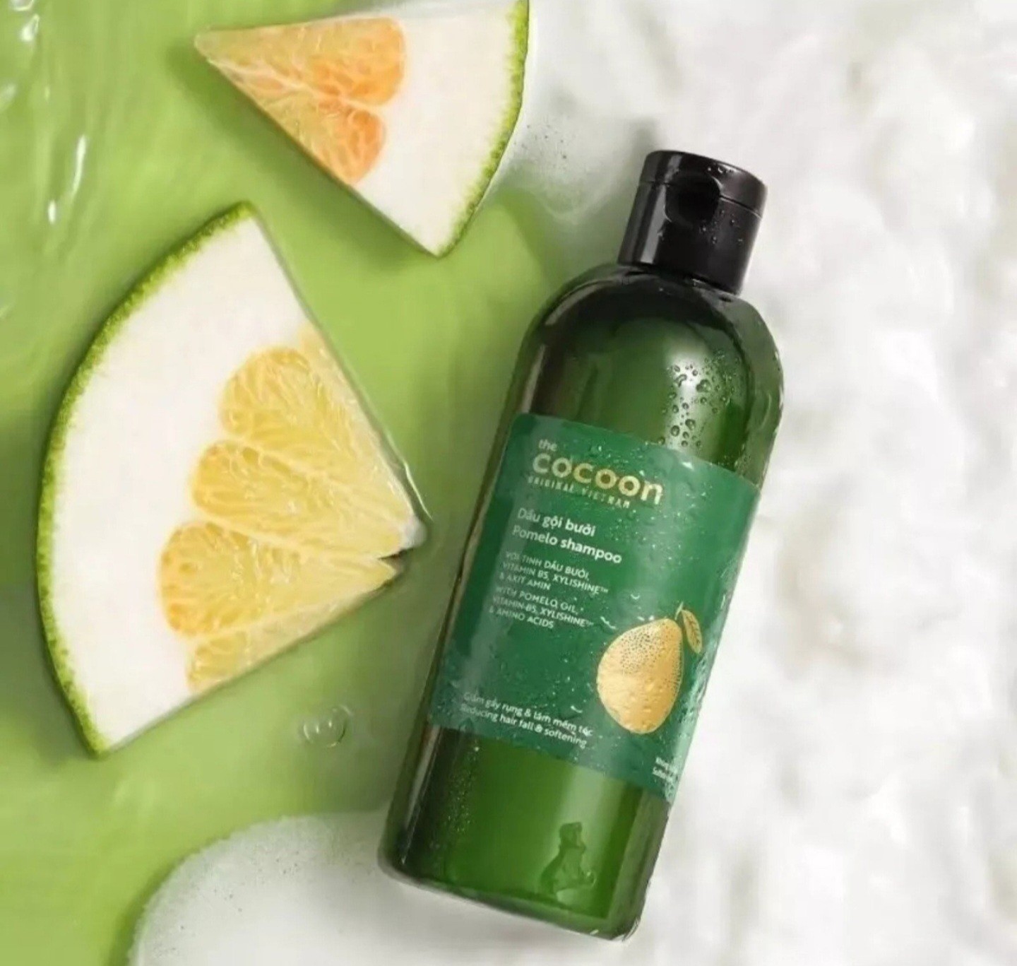 2 Bottles Of Cocoon Grapefruit – Pomelo Shampoo Reduce Hair Fall & Softens Hair