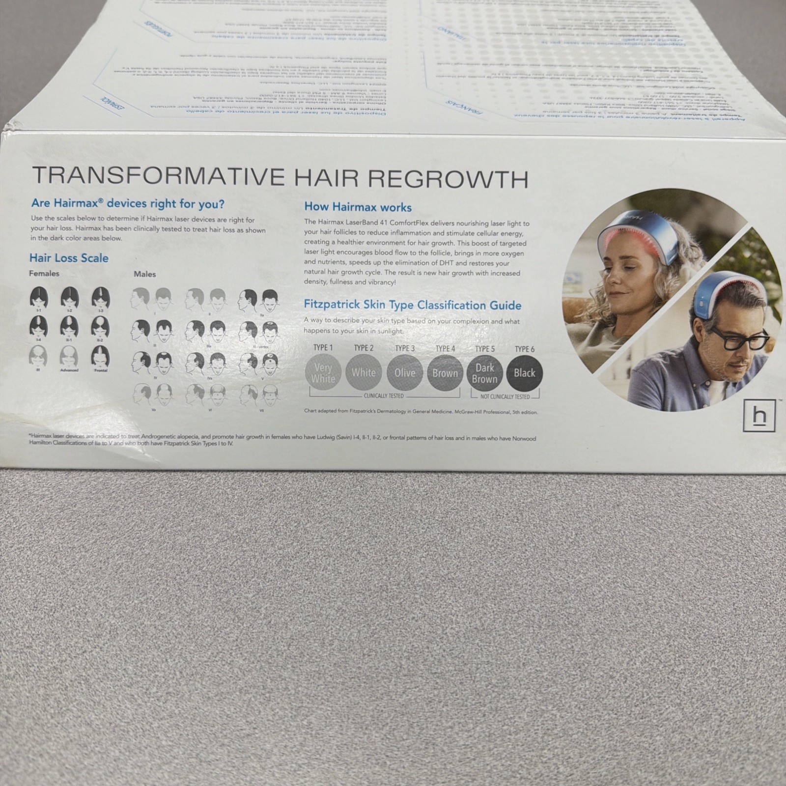 Hairmax Laserband 41 ComfortFlex Laser Hair Growth System (Open Box)