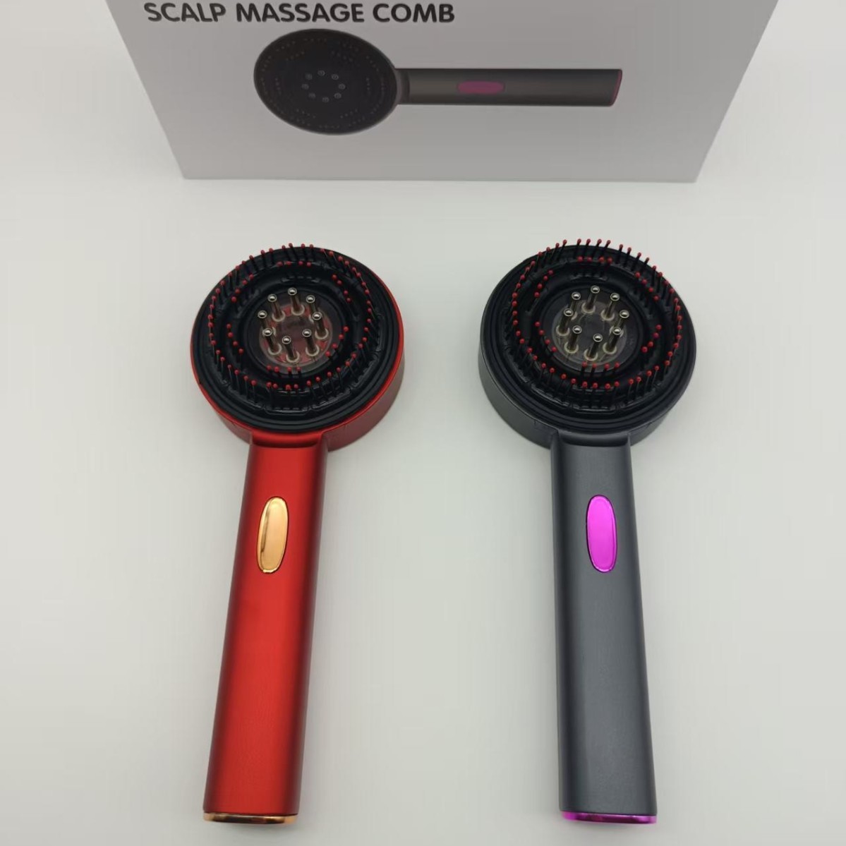 Electric Household Scalp Liquid Guide Red Light Anti-hair Care Hair Care Comb