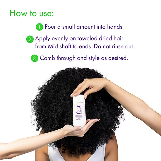 Nisim F.A.S.T. Fortified Amino Scalp Therapy Detangling Styling Cream 6 oz