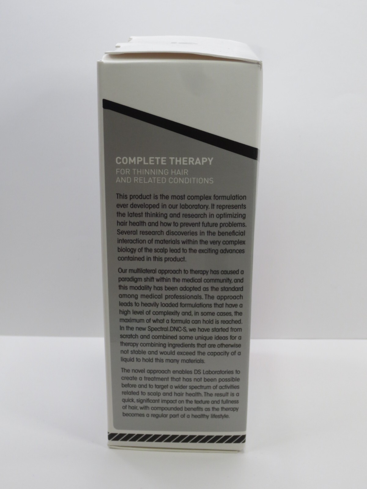 DS LABORATORIES BREAKTHROUGH HAIR SUPPORT SYSTEM FOR THINNING HAIR 4 OZ BOXED