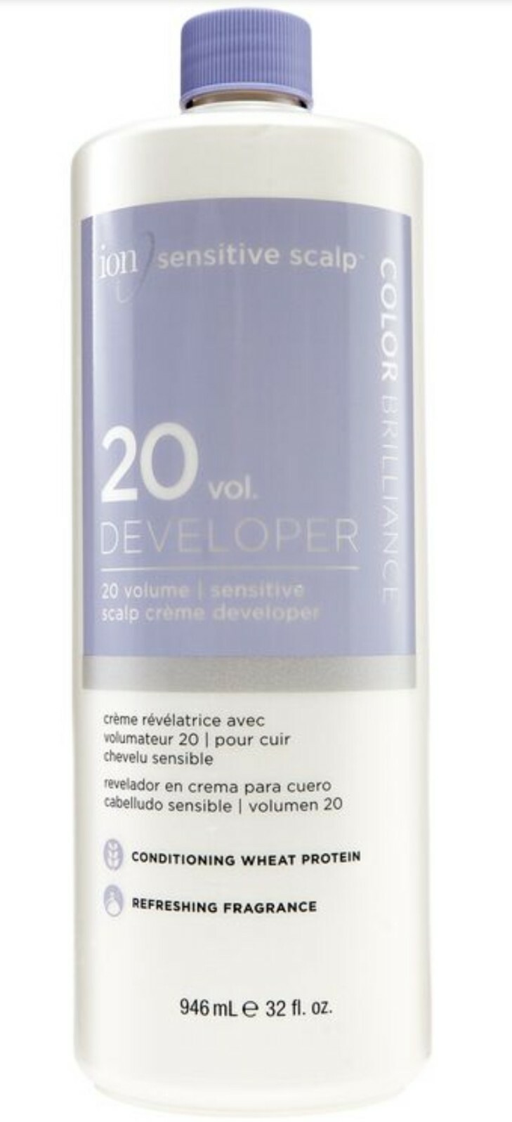 ION SENSITIVE SCALP PEROXIDE VOLUME 20 CREME DEVELOPER (32oz. BOTTLE)