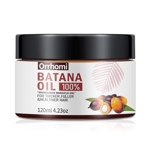 Batana Oil for Hair Growth, 100% Pure & Organic, Traditional Palm Nut | Cold Pre